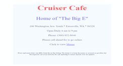 Desktop Screenshot of cruisercafe.biz